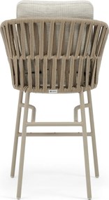 Barstoel Rope Taupe-naturel-bruin Coco Elara