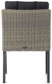 Tuinset 6 personen 260 cm Wicker Taupe Garden Collections Oxbow/Trente