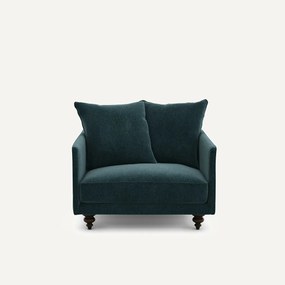 Fluwelen chenille fauteuil, Lazare