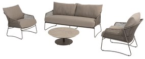 Moretti stoel bank loungeset 4 delig keramiek rope terre 4 Seasons Outdoor