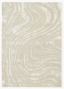 Glanzend hoogpolig vloerkleed Winola