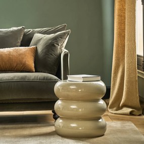 Bijzettafel van gebarsten keramiek, Belly