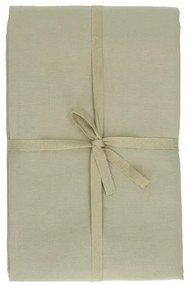 Tafelkleed rond, GOTS bio-katoen, saliegroen,Ø 180 cm