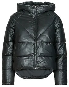 Donsjas Zwart Only  ONLANJA FAUX LEATHER PUFFER CC OTW