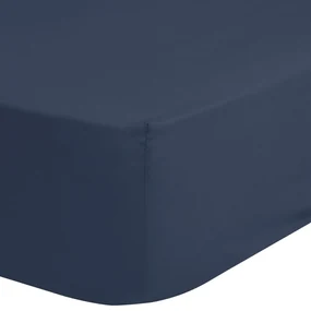 HIP Hoeslaken 180x220 cm donkerblauw