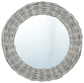 vidaXL Spiegel 70 cm wicker