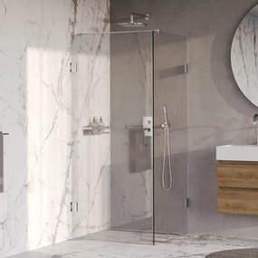 Brauer Void profielloze douchecabine 80x80cm chroom