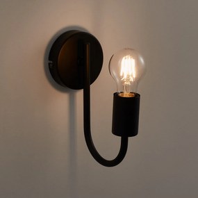 Wandlamp in smeedijzer, Hiba