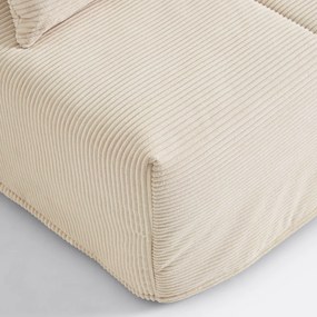 Slaapbank BZ, premium HR 12 cm, ribfluweel, AVA