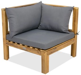 Hoekmodule voor hoekbank Brunei Garden Point acacia