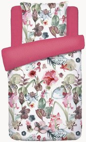 Katoenen satijnen beddengoedset Exotique