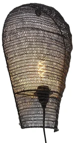 Oosterse wandlamp zwart 45 cm - NidumOosters E27 Binnenverlichting Lamp