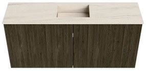 Mondiaz Joya DLux 90cm toiletmeubel shadow met wastafel faye midden 1 kraangat meli