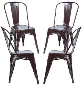 Set 4 Torix Stoelen