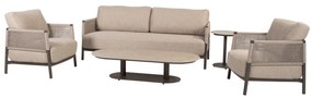 Boaz Savanne stoel bank loungeset 5 delige keramiek terre 4 Seasons Outdoor