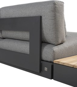 4 Seasons Outdoor Ibiza platform hoekbank XXL * SALE * Loungeset   houtkleur weerbestendig