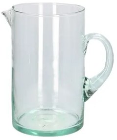 Kan, gerecycled glas, handgeblazen, 1,5 l