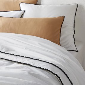 Dekbedovertrek in gewassen katoen, geborduurd, Merida