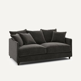 Compacte slaapbank, chenille fluweel, Lazare