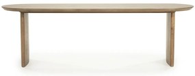 Eleonora Dex Ovale Eettafel Eikenhout Bruin 250x100 Cm - 250 X 110cm.