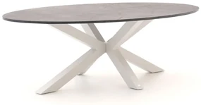 Bellagio Induno Ellips dining tuintafel 280x130cm