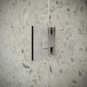 Saniclear Modern scharnieren + handvat voor douchedeur chroom