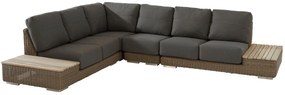 4 Seasons Outdoor Kingston platform loungeset links SALE  Loungeset    antraciet weerbestendig