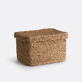 Mand in waterhyacint L51 cm, Lilyta
