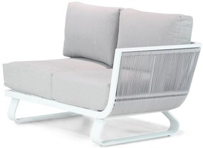 Hoek loungeset 6 personen Rope Wit  Santika Furniture Santika Corniche