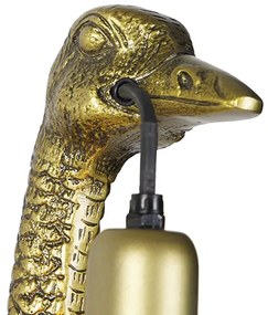 Vintage wandlamp messing - Animal Camel bird Landelijk E27 Binnenverlichting Lamp