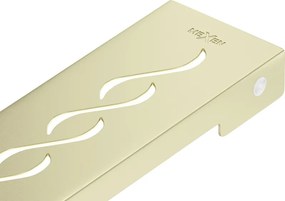 Mexen Flat M18 maskering voor douchegoot 60 cm, geborsteld goud - 1A23060