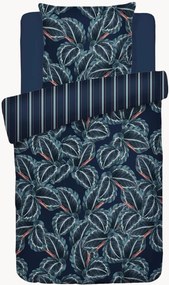 Katoenen satijnen dekbedovertrekset Calathea