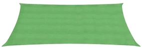 vidaXL Zonnezeil 160 g/m² 3,5x5 m HDPE lichtgroen