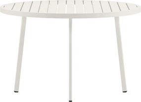 The Outsider tuintafel-cas-rond-beige-aluminium-120cm-the-outsider