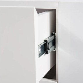 Zuiver High On Wood Hoogglans Dressoir Eiken 160 Cm - 160x40x71.5cm.