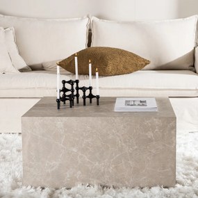 Tweedelige Salontafelset Groot Blok - 60 X 80cm.