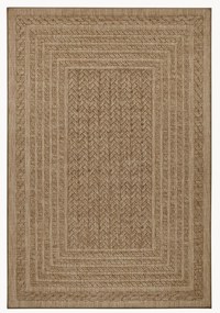 Binnen- & buitentapijt Limonero in jute-look