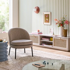 Fauteuil, gemêleerde stof, Nordie