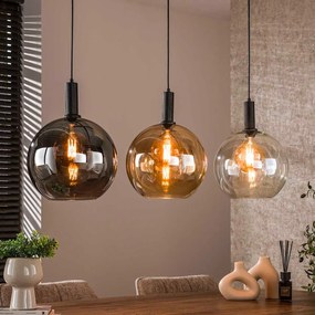 Hanglamp Tricolore 3-lichts Zwart