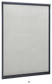 vidaXL Raamhor oprolbaar 120x170 cm antracietkleurig