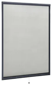 vidaXL Raamhor oprolbaar 120x170 cm antracietkleurig