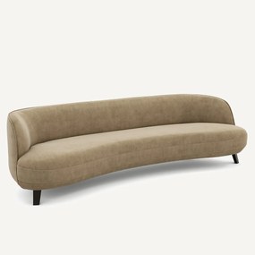 5-zitsbank in stonewashed fluweel, Rosebury design E. Gallina