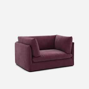 XL fauteuil in structuurstof, Malo