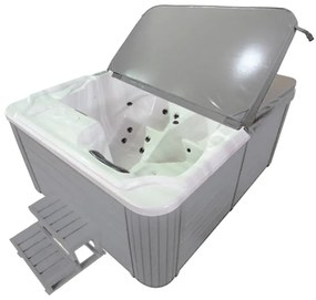 Badstuber Oasis outdoor whirlpool 3-persoons wit