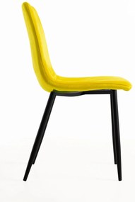 Set 4 Fluwelen Liny Stoelen