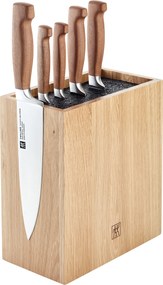 ZWILLING VIER STERNE 6-delig, Messenblok, Bruin - VIER STERNE - ZWILLING