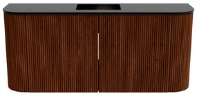 Mondiaz Joya 95cm toiletmeubel ronding links/rechts ruby met wastafel faye midden 1 kraangat urban