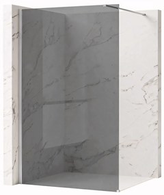 Walk-in douchewand Rea Flexi Grey / Chrome 100