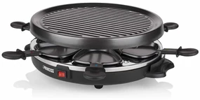 Princess Gourmet/raclette stel met 6 pannetjes 800 W 162725
