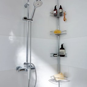 Uitschuifbaar douche opbergrek, Persi
